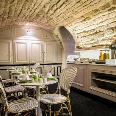 Jardin Le Brea - petit déjeuner