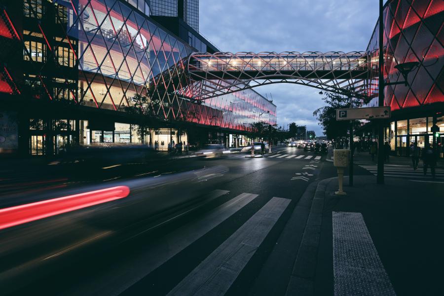 Jardin Le Brea - Situation